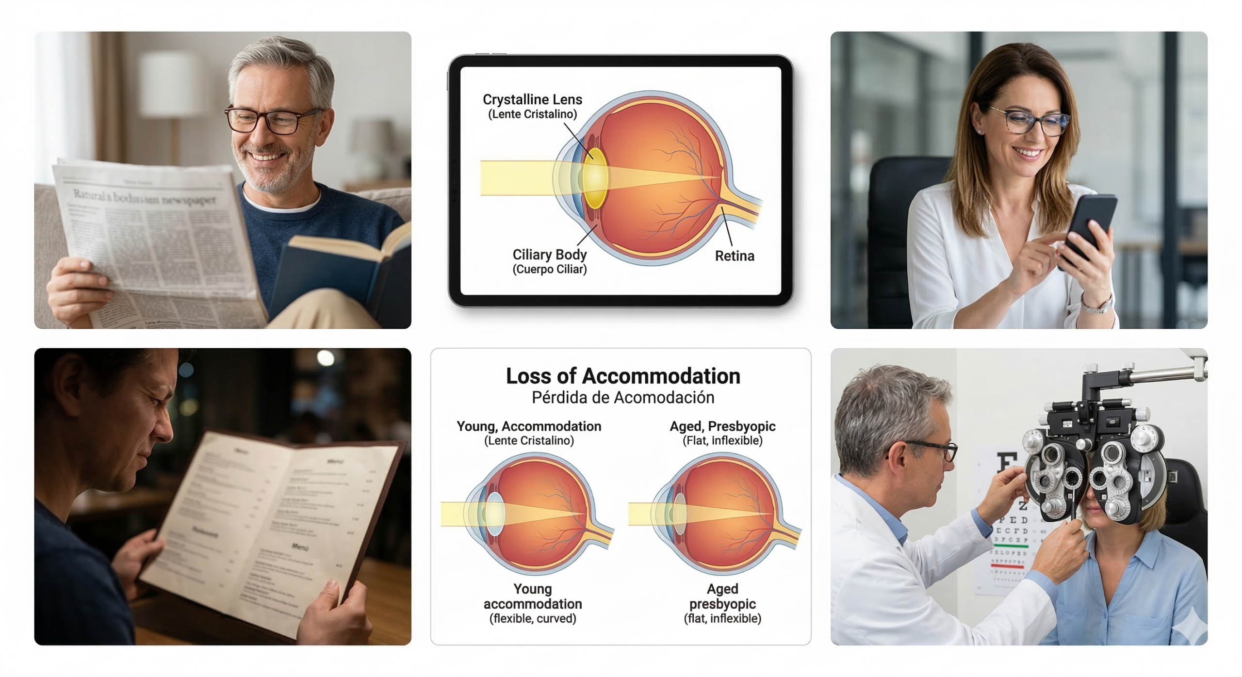 Miopía patológica: Tipos de miopía